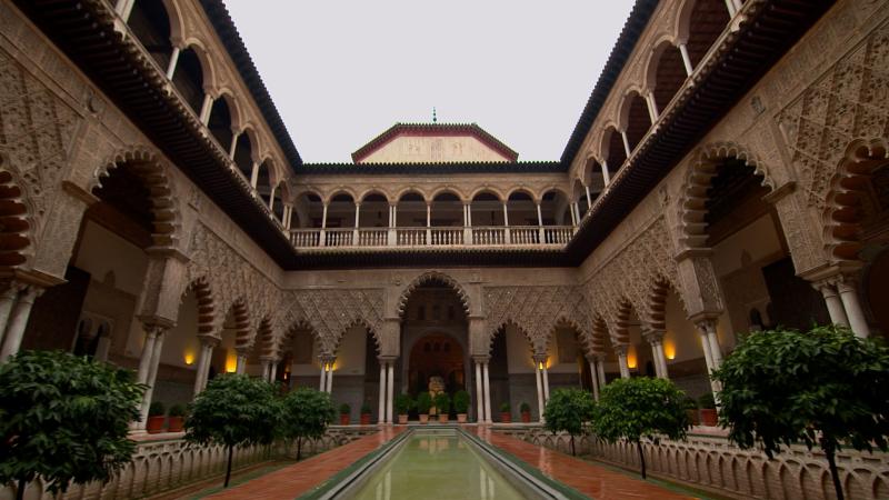 Seville courtyard