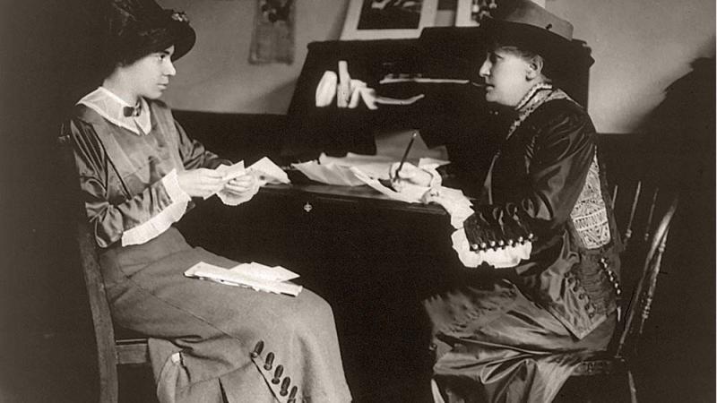 Alice Paul and Helen Hamilton Gardener before they became rivals