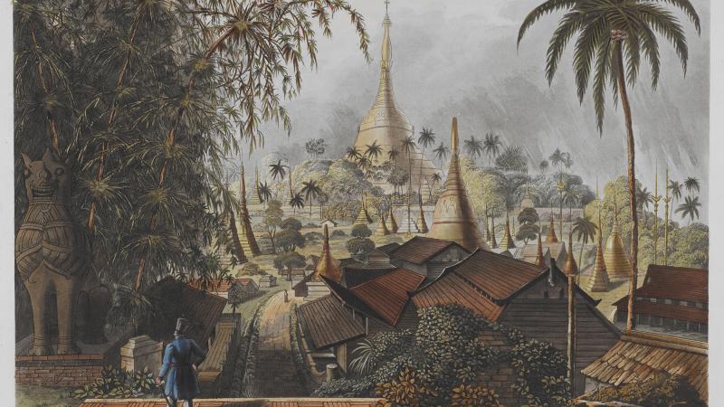 postcard from nineteenth-century Burma