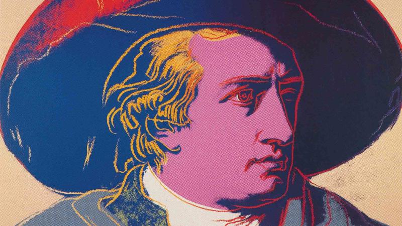 Goethe by Andy Warhol