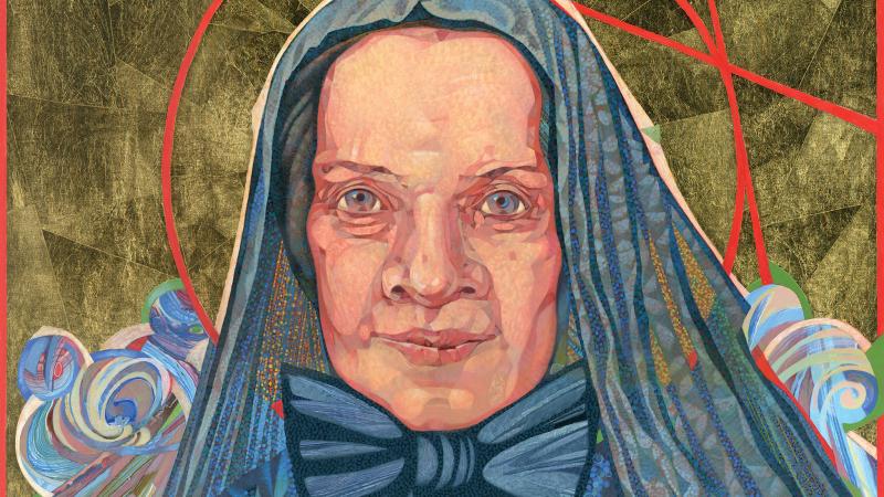 Illustration of Frances Xavier Cabrini