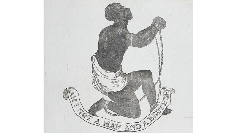 “Am I not a man and a brother?” by the American Anti-Slavery Society