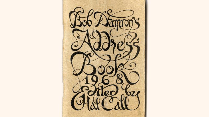 Cover of Bob Damron's 1968 Address Book