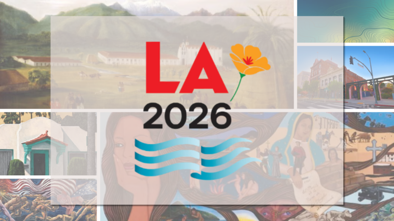 LA2026 with images from six different museums