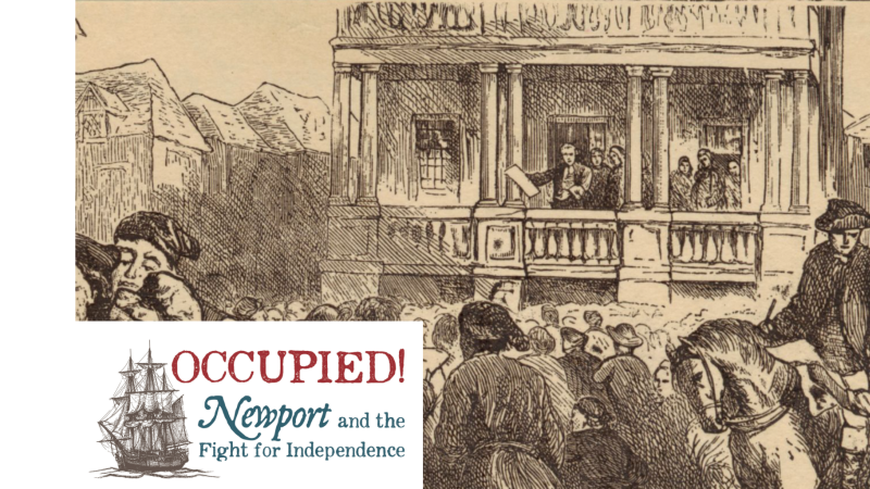 Newport Historical Society Occupied exhibition image